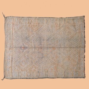 vintage moroccan feet pink rug