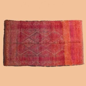 vintage moroccan boujad rug